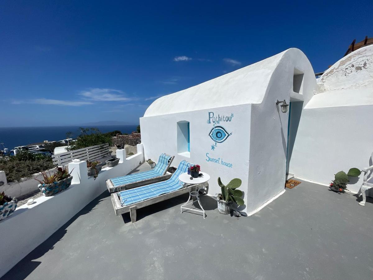 Oia Sunset House Pothitou Villa Exterior photo
