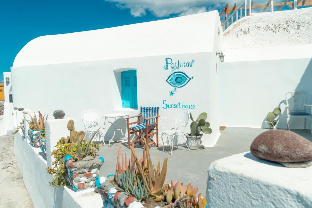 Oia Sunset House Pothitou Villa Exterior photo