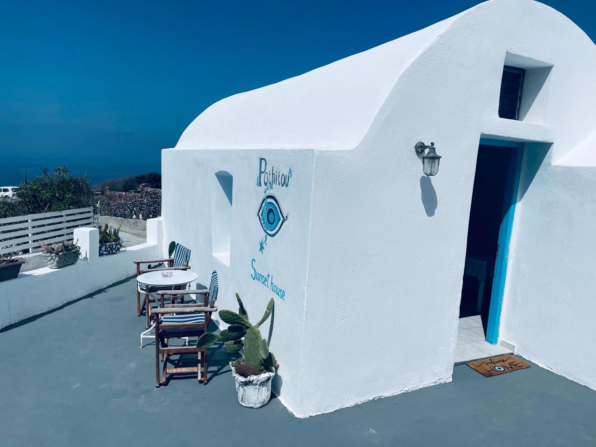 Oia Sunset House Pothitou Villa Exterior photo